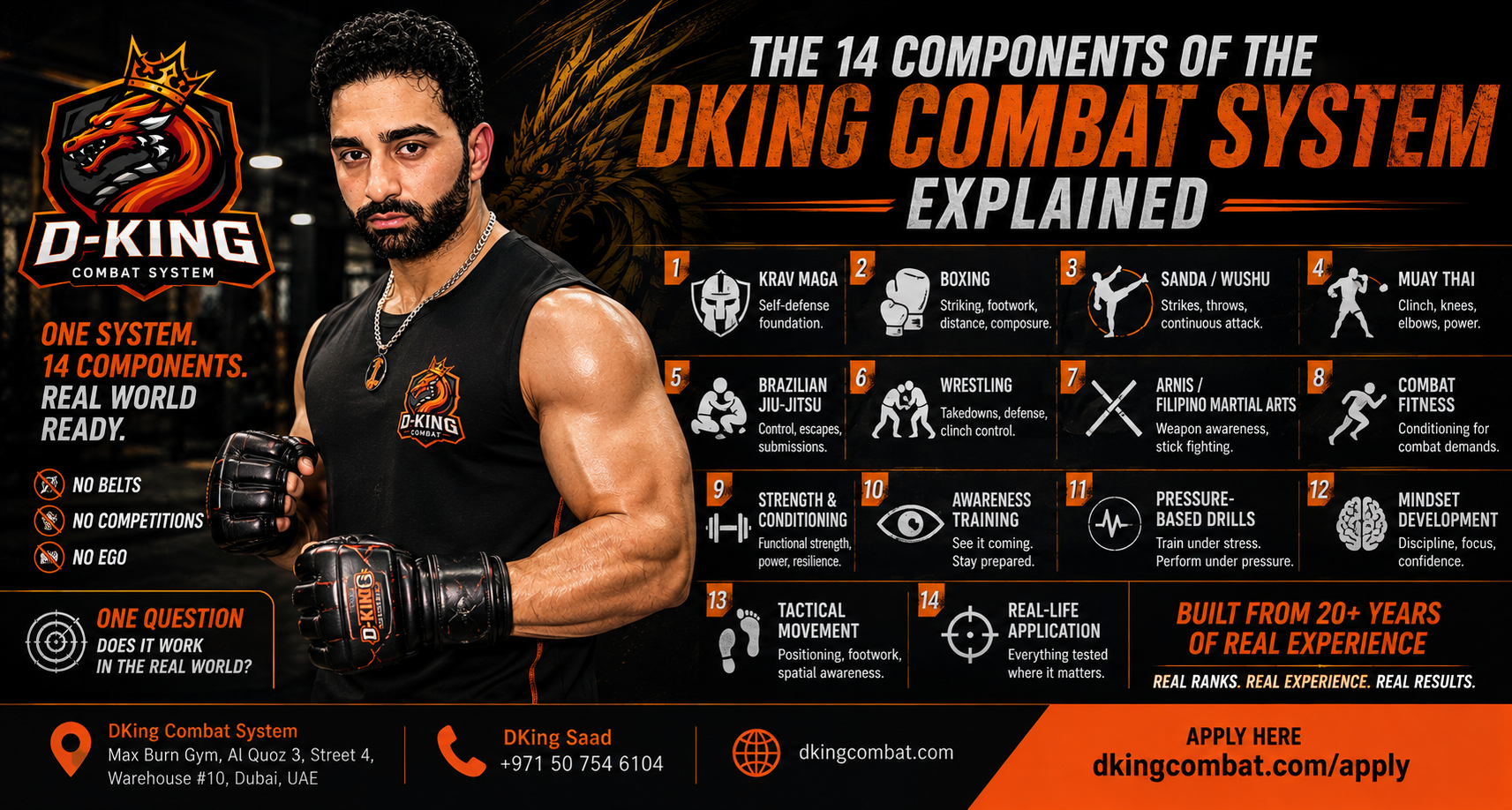 The 14 Components of the DKing Combat System, Explained
