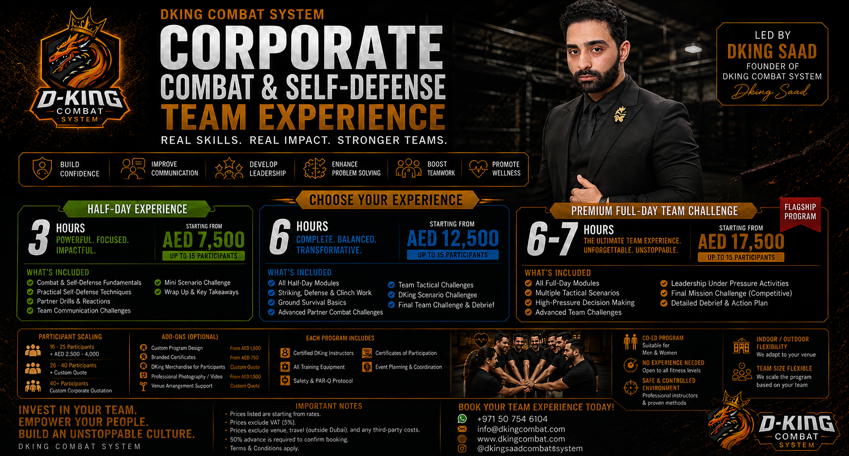 Corporate Combat & Self-Defense Team Experience in Dubai - Full Breakdown