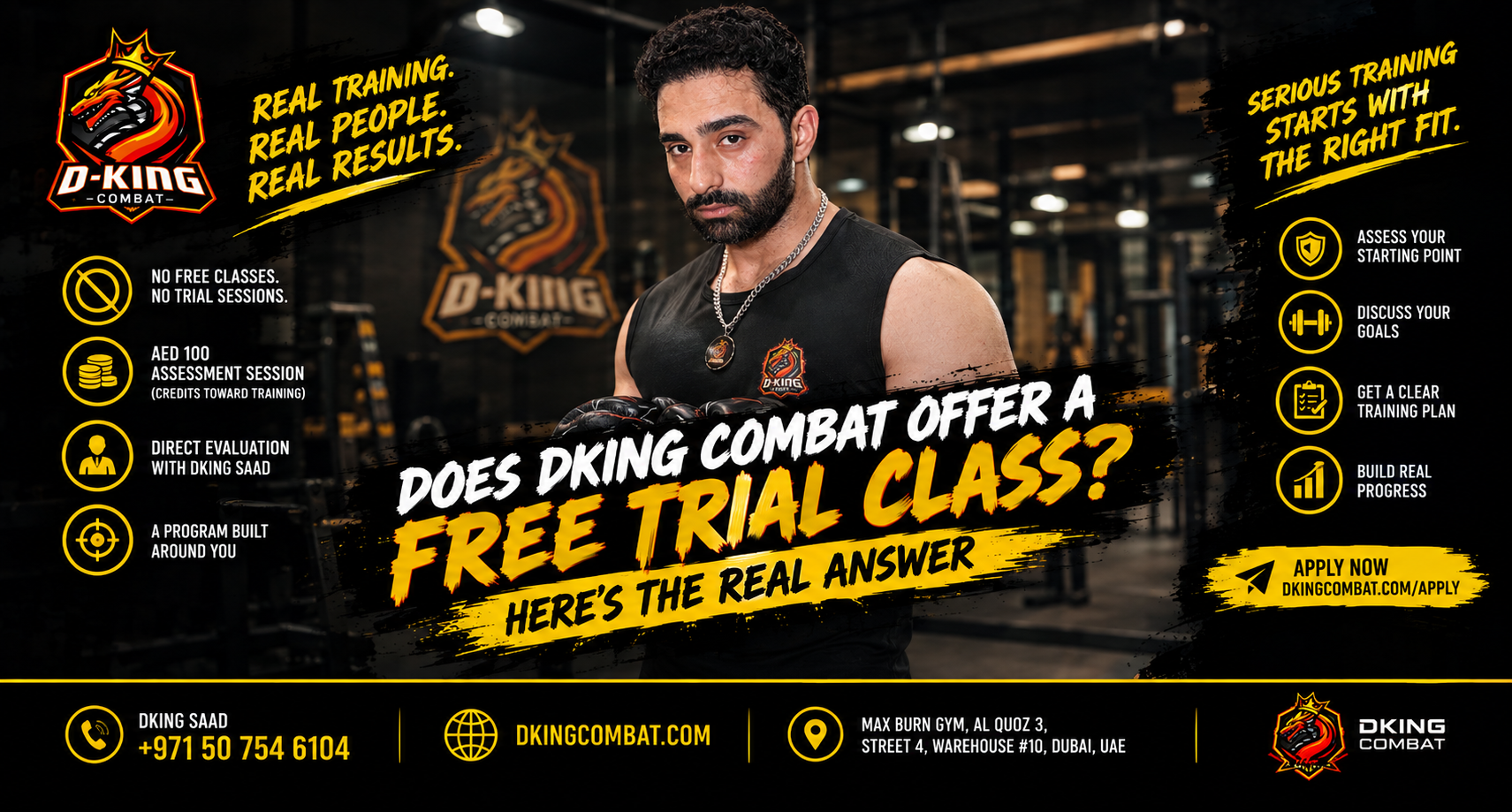 Does DKing Combat Offer a Free Trial Class?