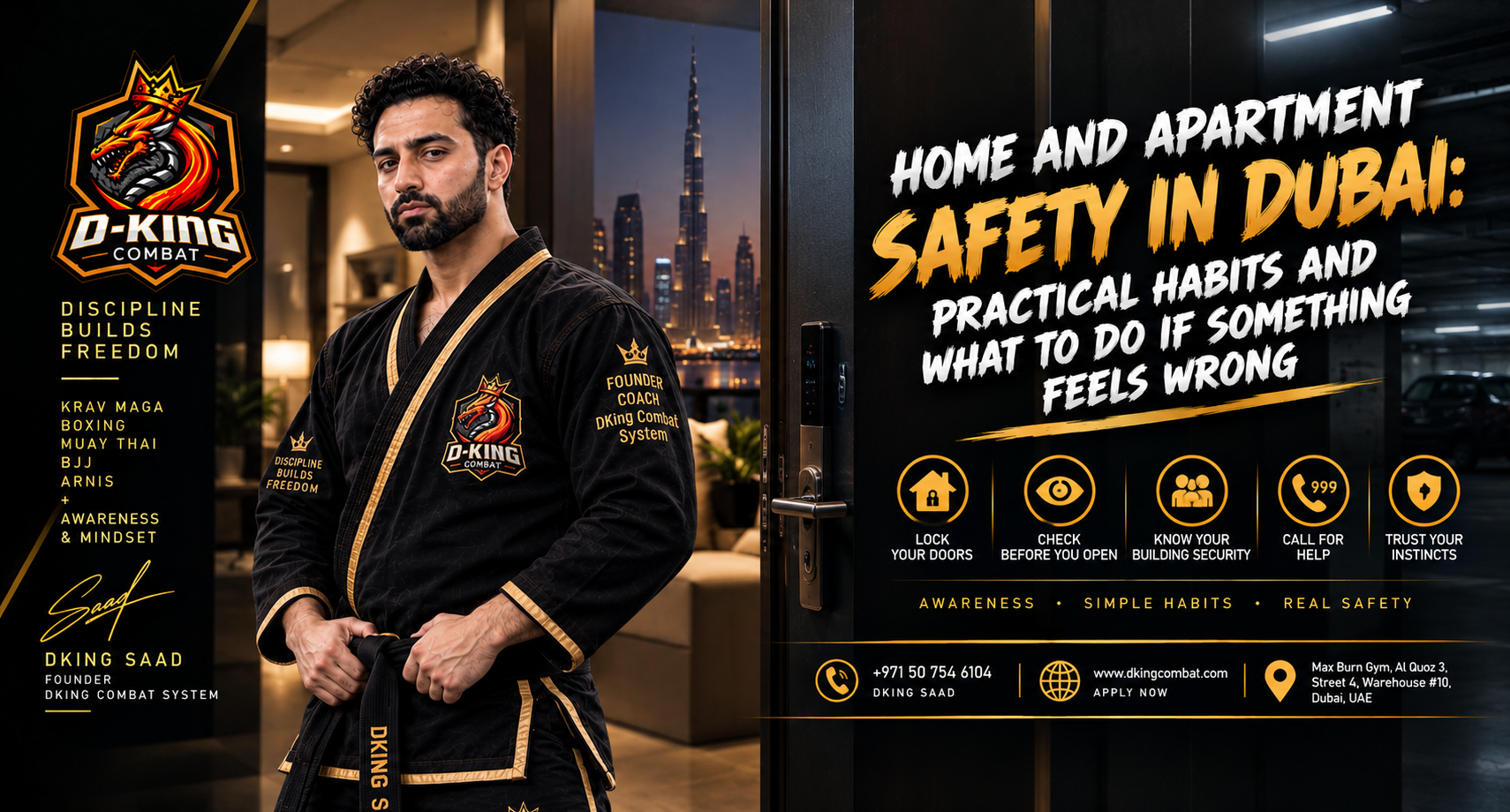 Home and Apartment Safety in Dubai: Practical Habits and What to Do If Something Feels Wrong