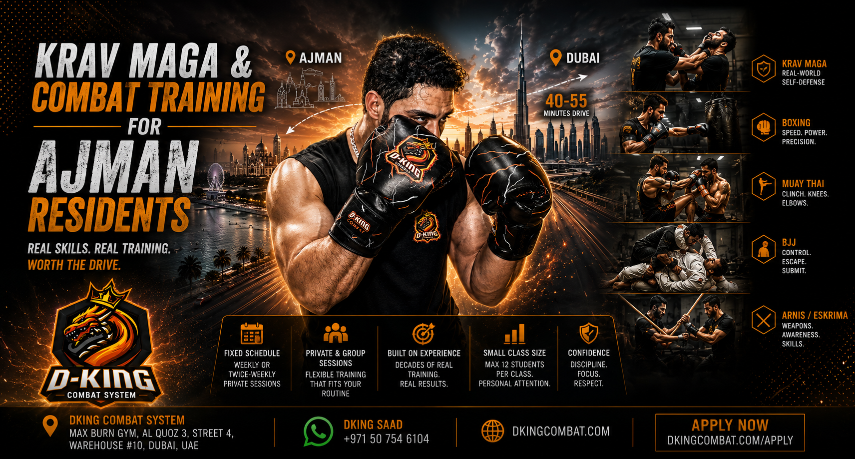 Krav Maga and Combat Training for Ajman Residents