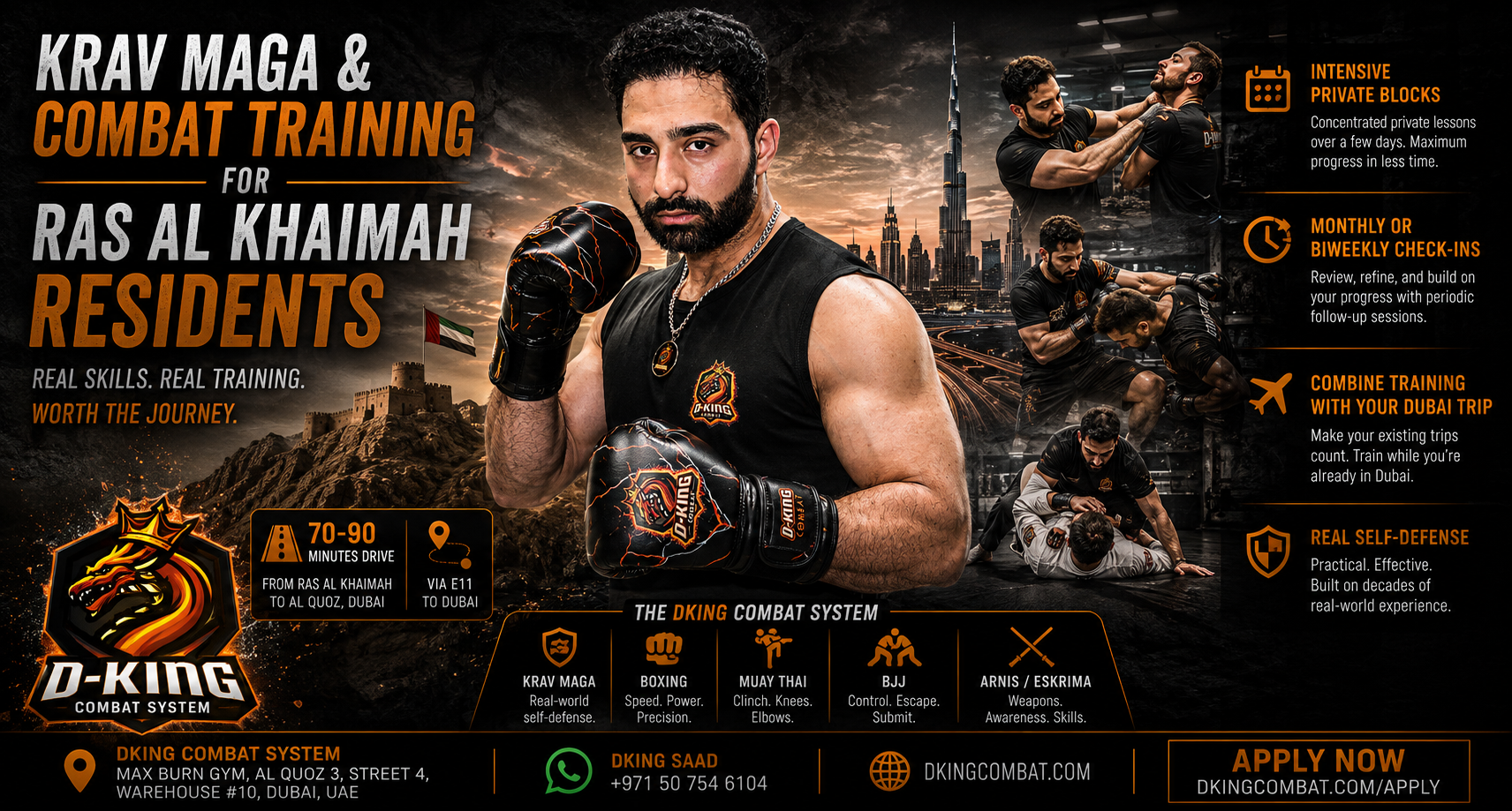 Krav Maga and Combat Training for Ras Al Khaimah Residents
