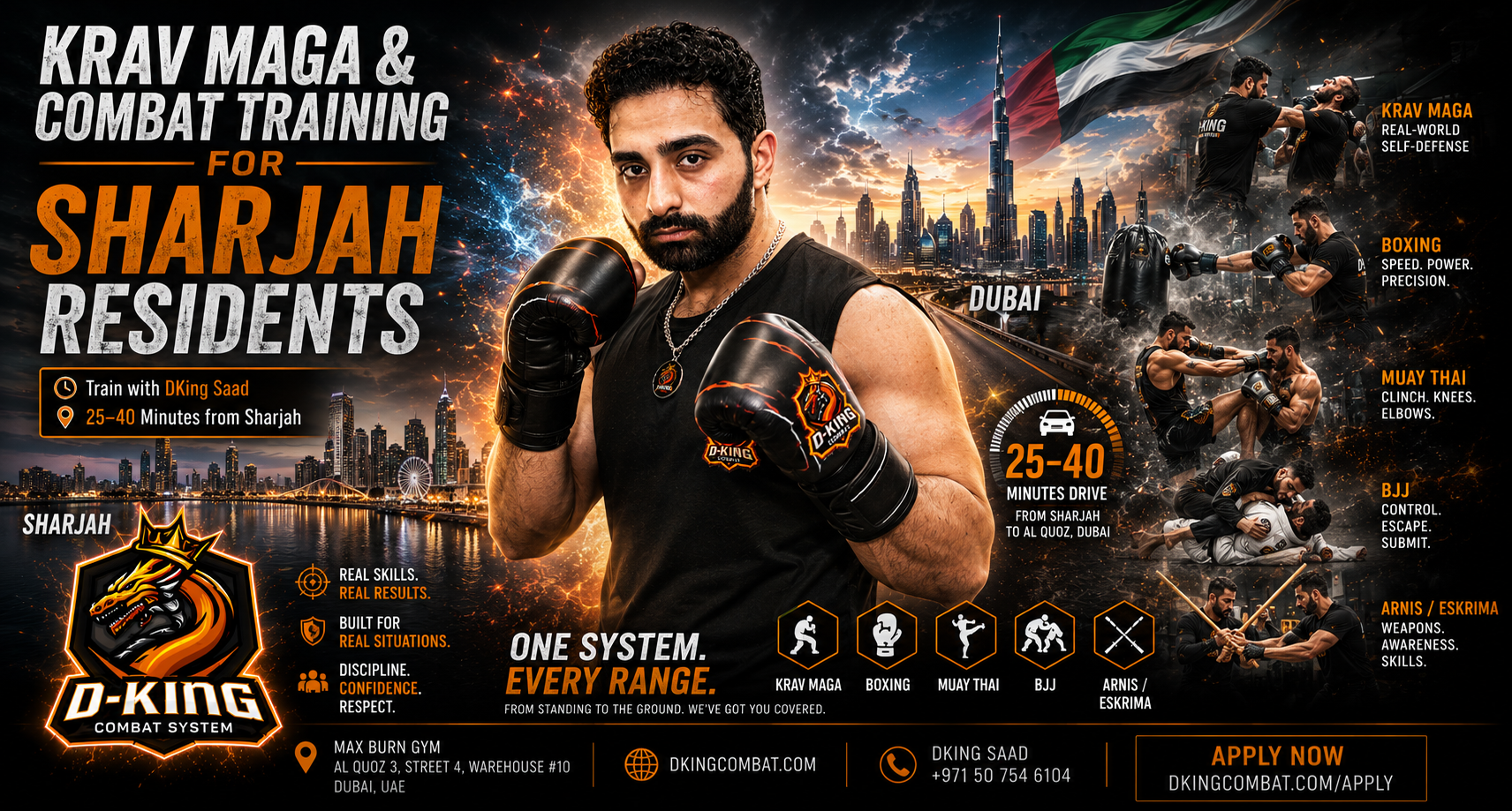 Krav Maga and Combat Training for Sharjah Residents