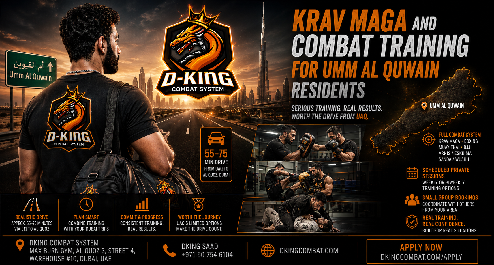 Krav Maga and Combat Training for Umm Al Quwain Residents
