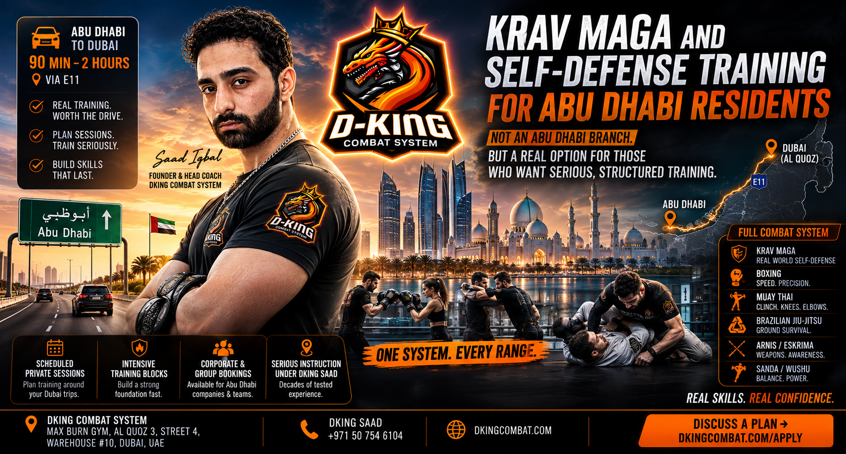Krav Maga and Self-Defense Training for Abu Dhabi Residents