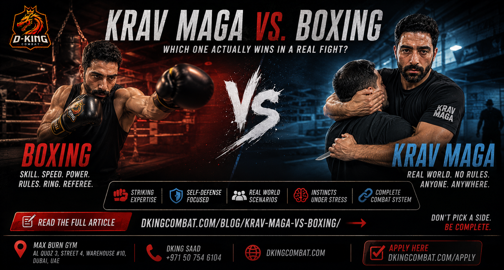 Krav Maga vs. Boxing: Which One Actually Wins in a Real Fight?