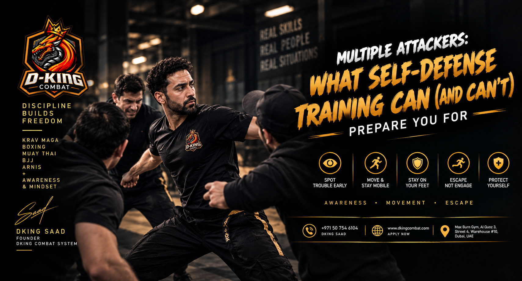 Multiple Attackers: What Self-Defense Training Can (and Can't) Prepare You For