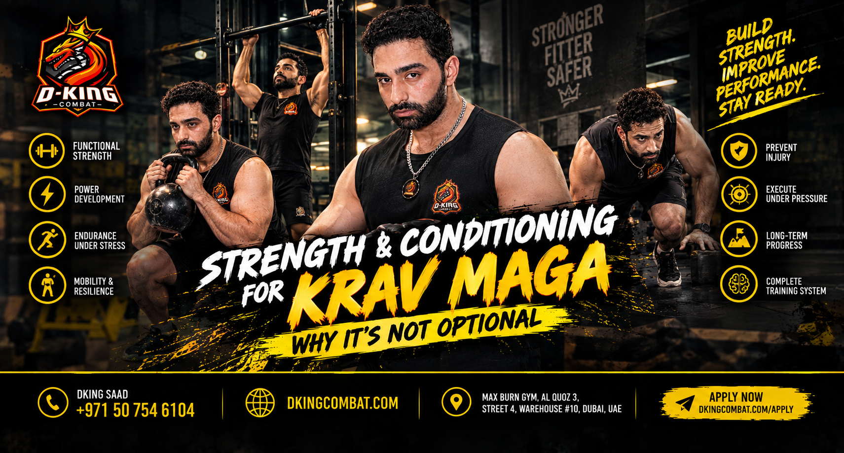 Strength and Conditioning for Krav Maga - Why It's Not Optional