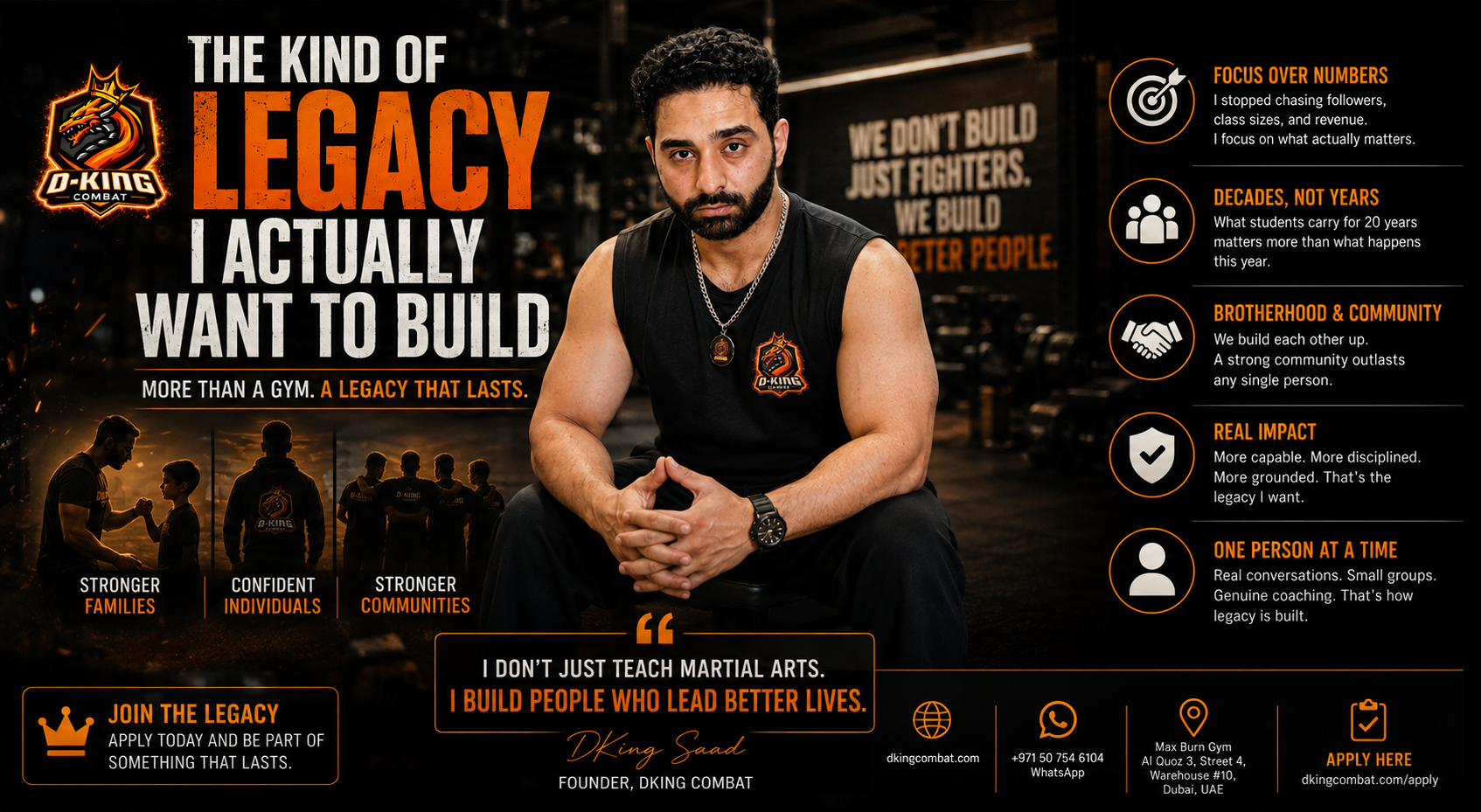 The Kind of Legacy I Actually Want to Build