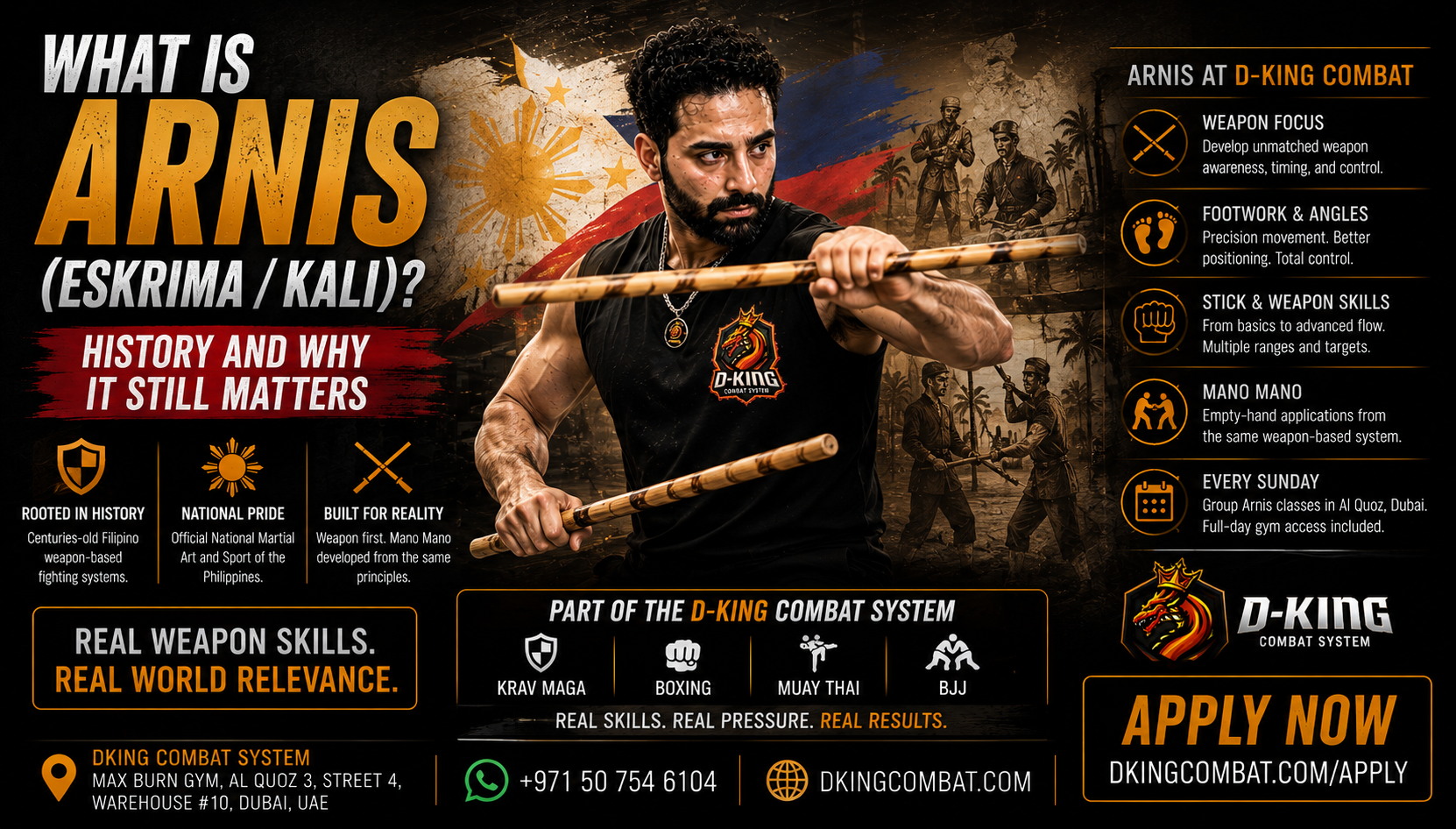 What Is Arnis (Eskrima/Kali)? History and Why It Still Matters
