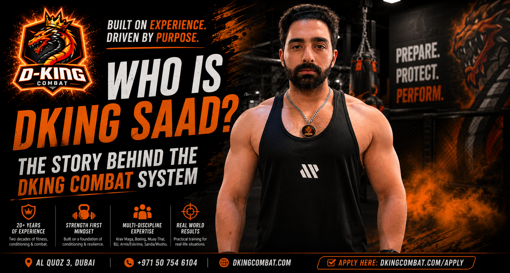 Who Is DKing Saad? The Story Behind the DKing Combat System