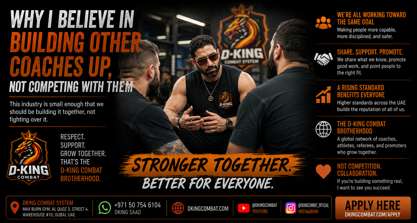 Why I Believe in Building Other Coaches Up, Not Competing With Them